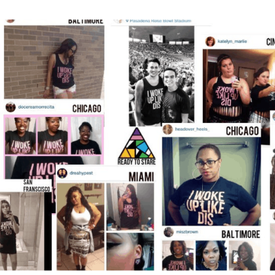 Beyoncé Fans Wear Ready To Stare to the On The Run Tour