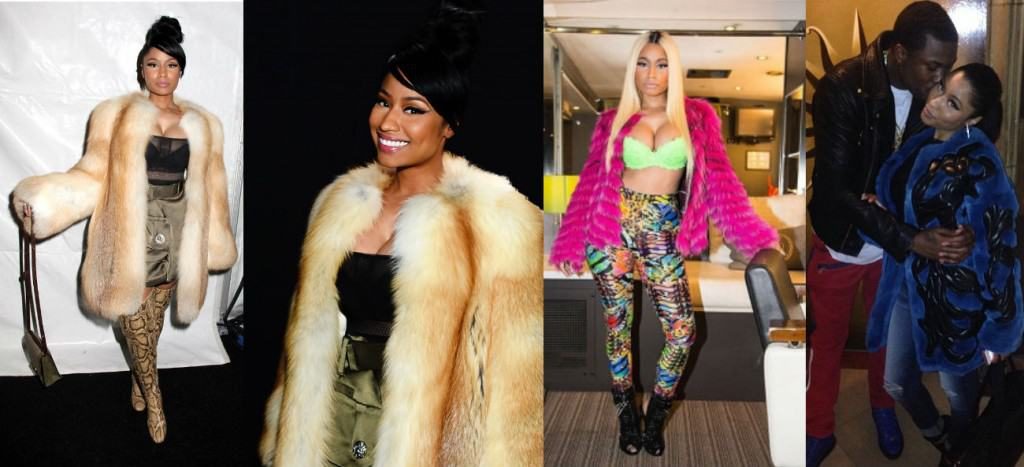 How to Style Faux Fur - Nicki Minaj Inspired
