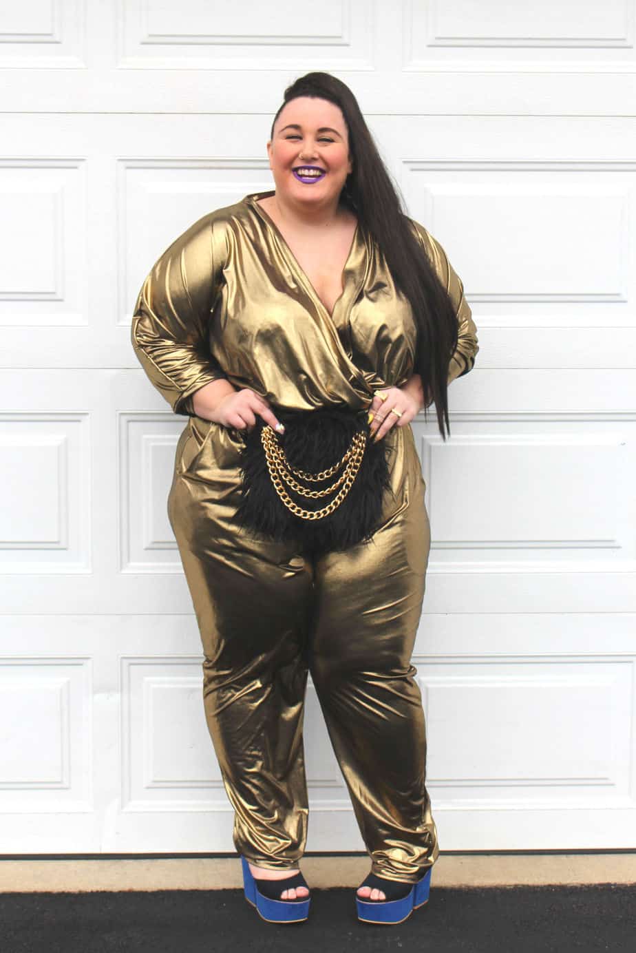 Torden stå Effektivt 15 Gold Plus Size Looks For Your New Year's Inspiration - Ready To Stare