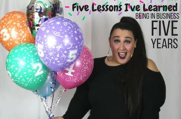Five Lessons I Learned Being In Business Five Years