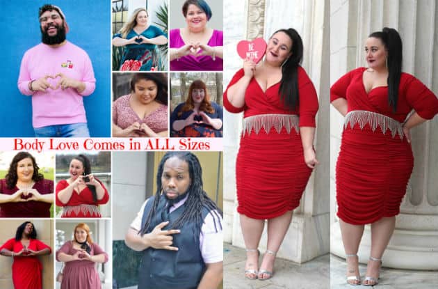 Plus Size Valentine's Day: Body Love Comes In All Sizes 