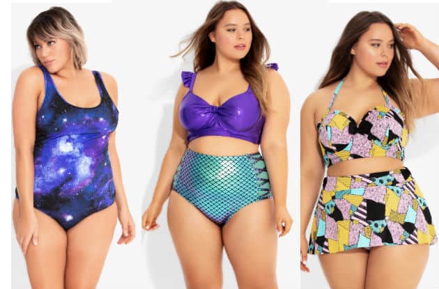 Hot Topic Plus Size Swimwear Disney Plus Size Bikini