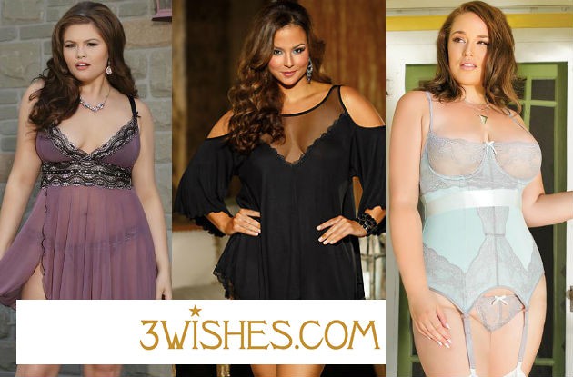 My Plus Size Lingerie Wishlist with 3Wishes.com - Ready To Stare
