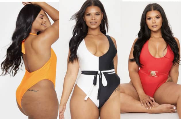 Sexy Plus Size One Piece Swimsuits
