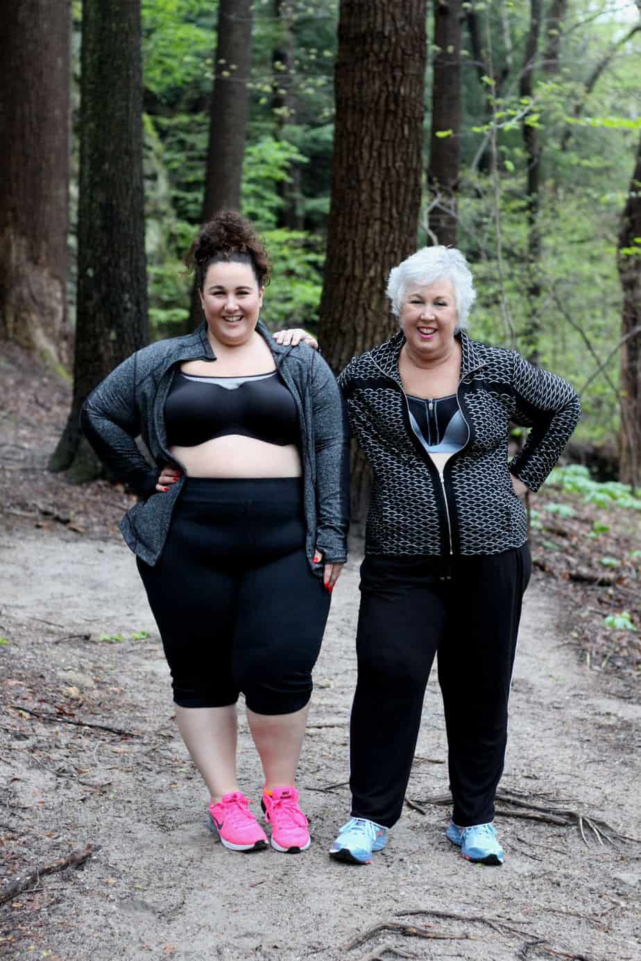 Celebrating Mother's Day In Curvy Couture Plus Size Sports Bras