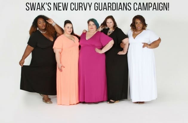 SWAK Introduces New Curvy Guardians Campaign featuring Sizes 2X-5X!