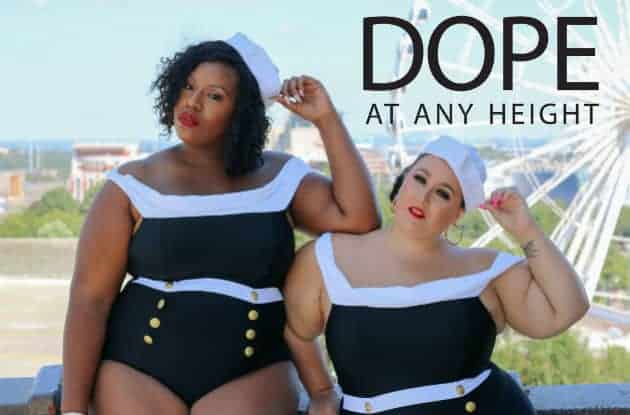 DOPE At Any Height: ELOQUII's New Plus Size Swim Line Shown on Petite and Tall