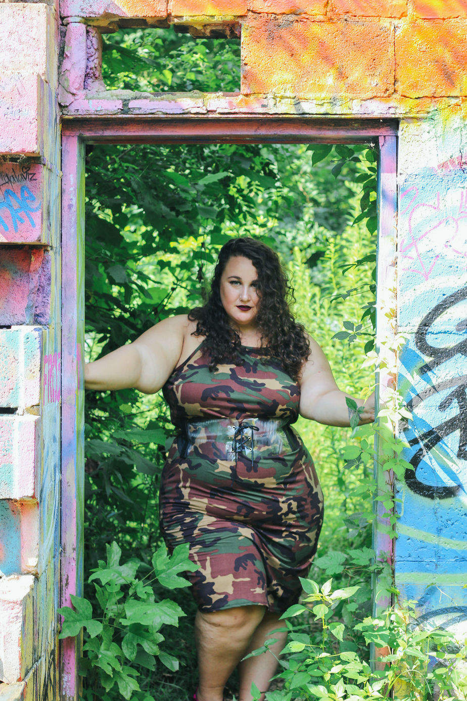 Welcome to the Jungle with Rainbow Plus Size