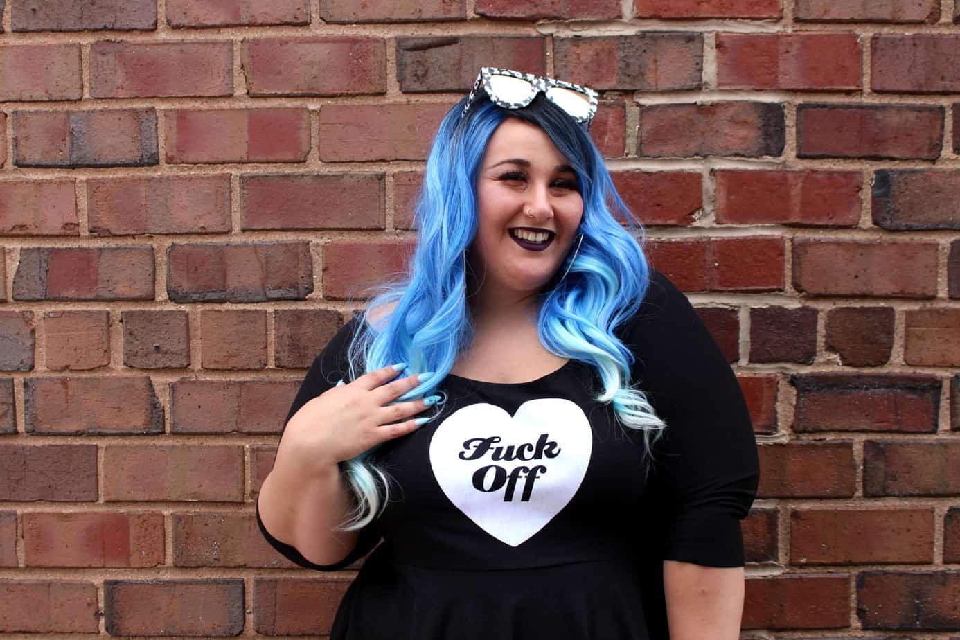 Plus Size Statement Apparel: The Sugarcoma Clothing Fuck Off Dress