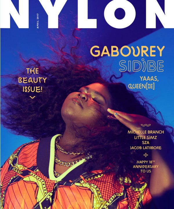 Best Moments 2017: Gabby Sidibe Nylon Cover