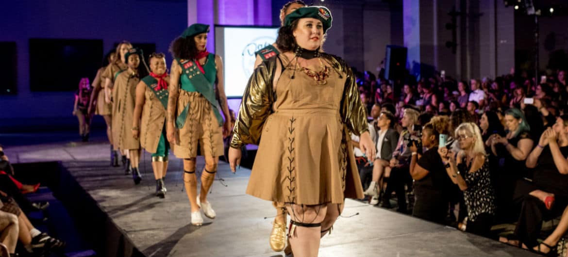 dapperQ NYFW show, diversity in fashion