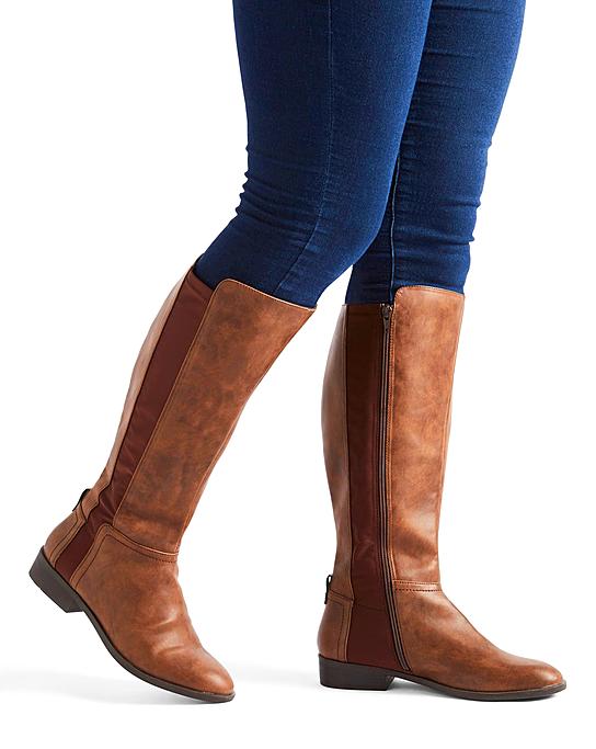 extra wide calf boots women