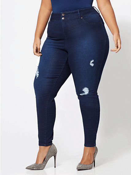 10 Places to Shop for Plus Size High Waisted Jeans - Ready To Stare