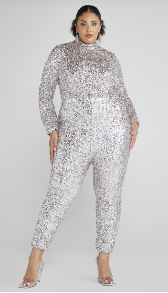 Plus Size Holiday Clothes: How to Wear Sequins - Ready To Stare