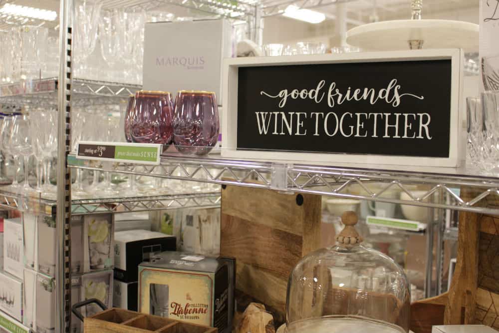 Good Friends Wine Together Sign - Homesense Westlake