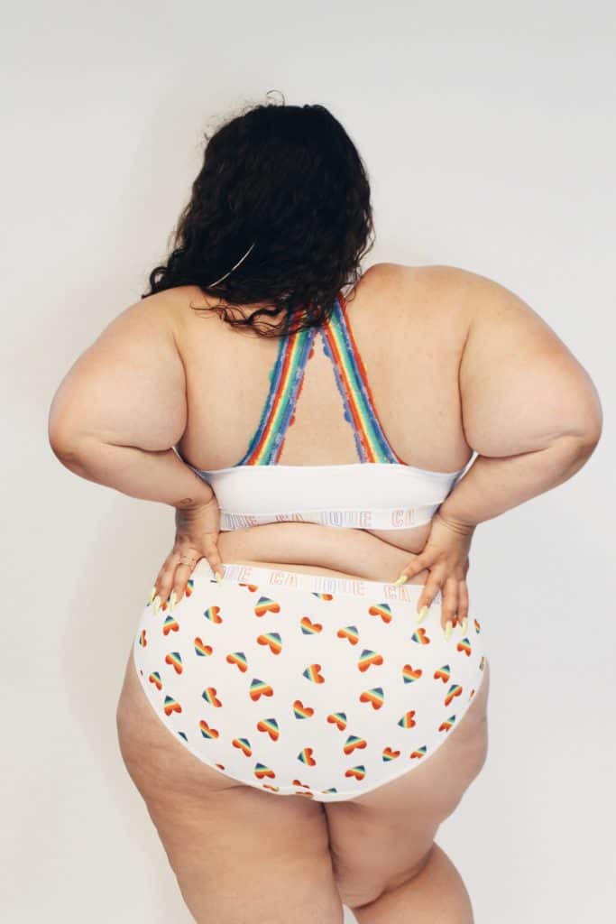 Plus Size Rainbow Pride Lingerie and Pajamas from Cacique - Ready