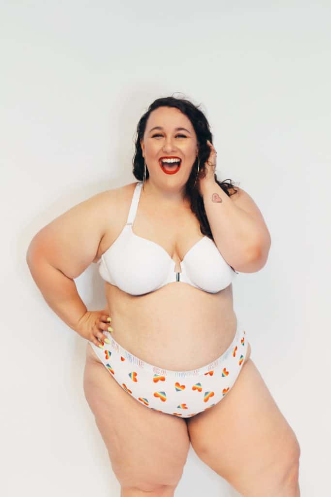 Plus Size Rainbow Pride Lingerie and Pajamas from Cacique - Ready To Stare