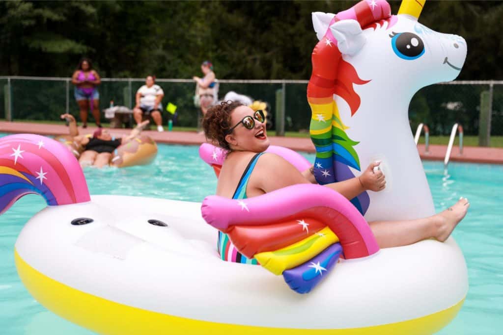 Shrill Inspired Body Positive Pool Party