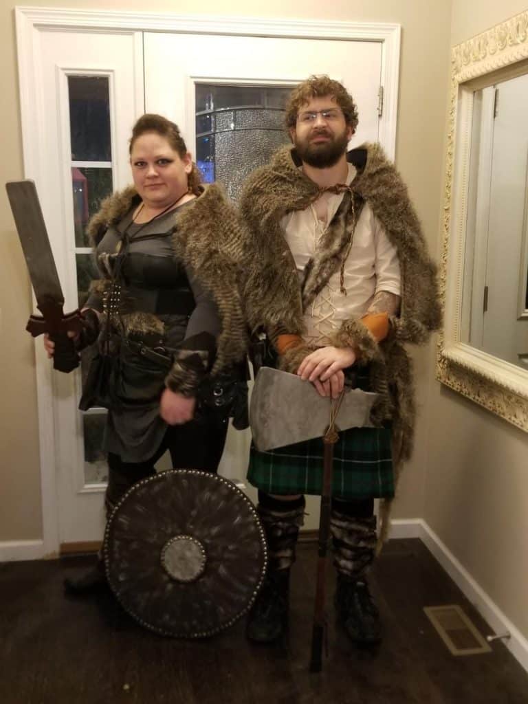 Vikings Couples Costume