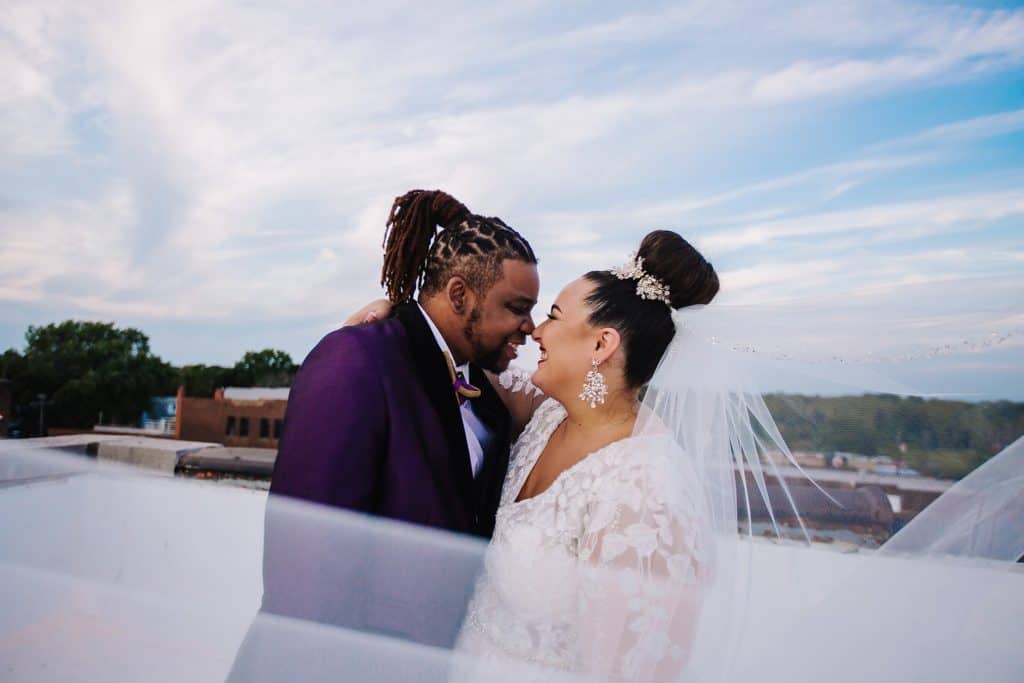 Cleveland Rooftop Wedding - LGBTQ Couple