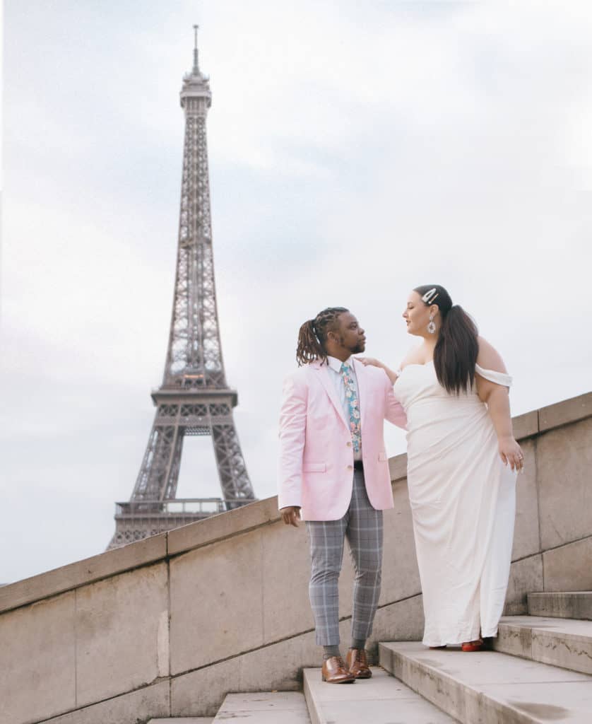 Honeymoon in Paris - Curvy Bride