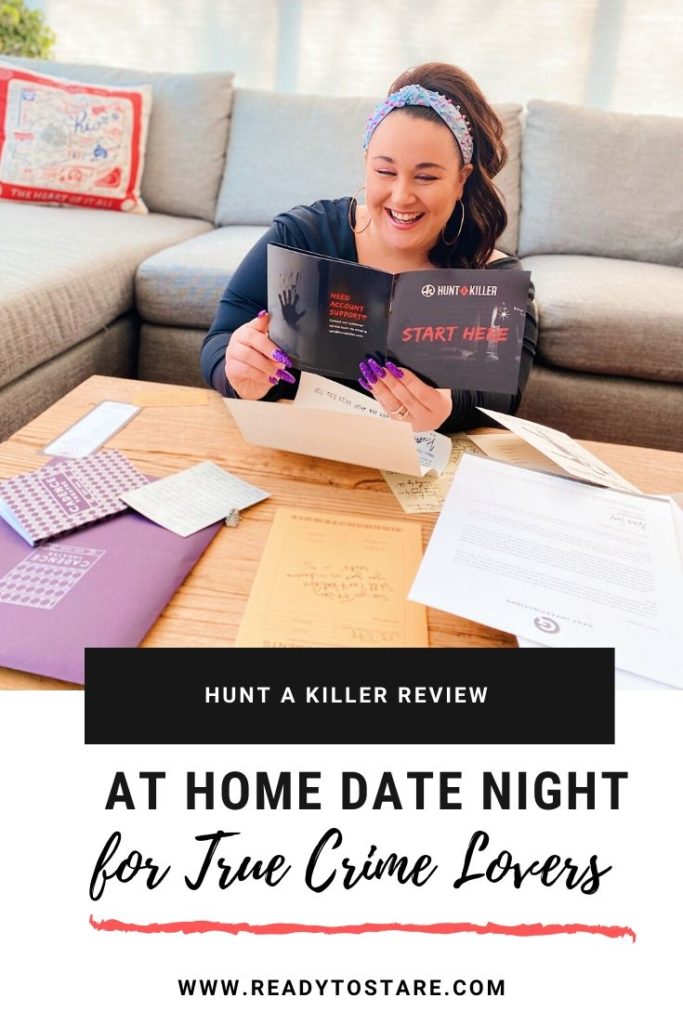 Hunt A Killer Review - At Home Date Night for True Crime Lovers