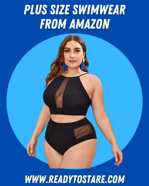 amazon plus size swimwear