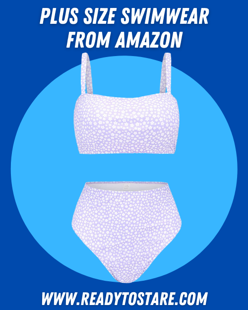 amazon plus size swimwear
