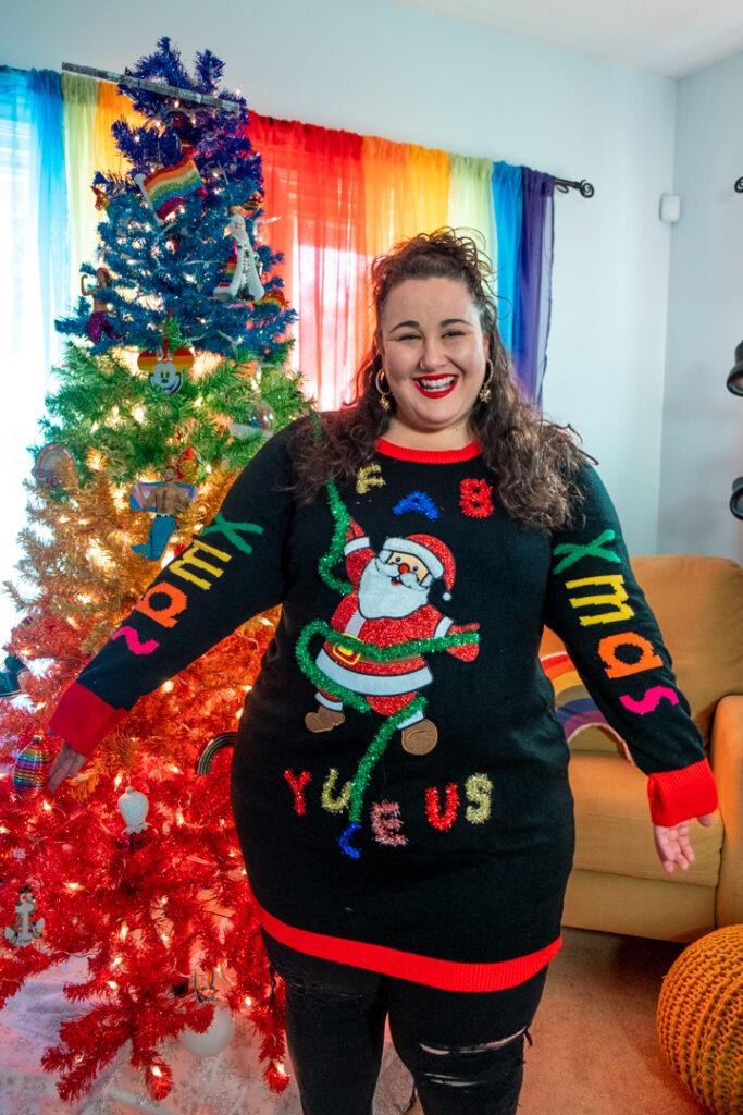 plus size christmas sweaters