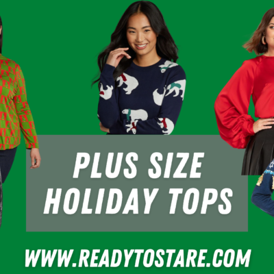 Plus Size Holiday Tops