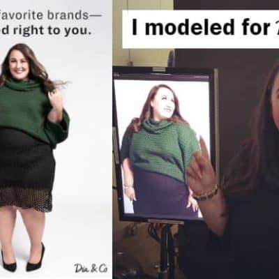I Modeled for Dia&Co!